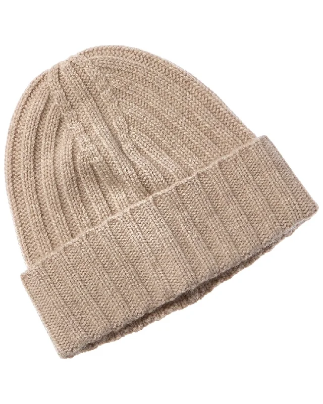 Vince Chunky Rib Knit Wool & Cashmere-Blend Hat