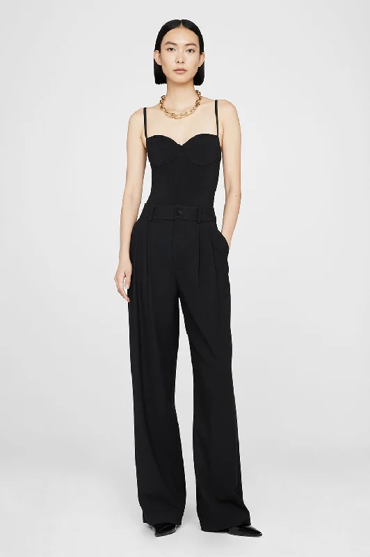 Carrie Pant - Black Twill