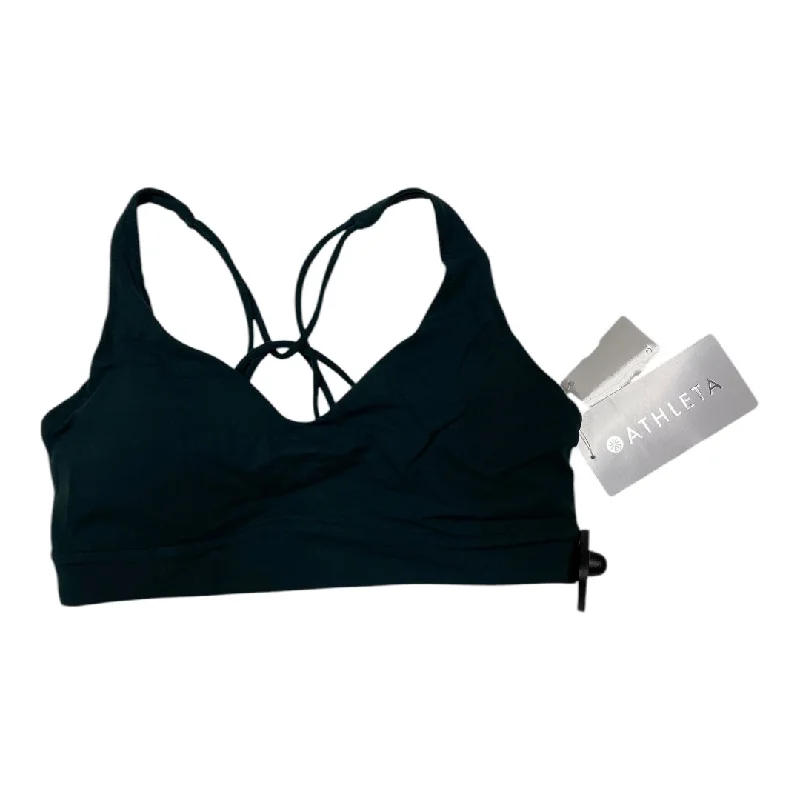 Athletic Bra By Athleta In Teal, Size: M